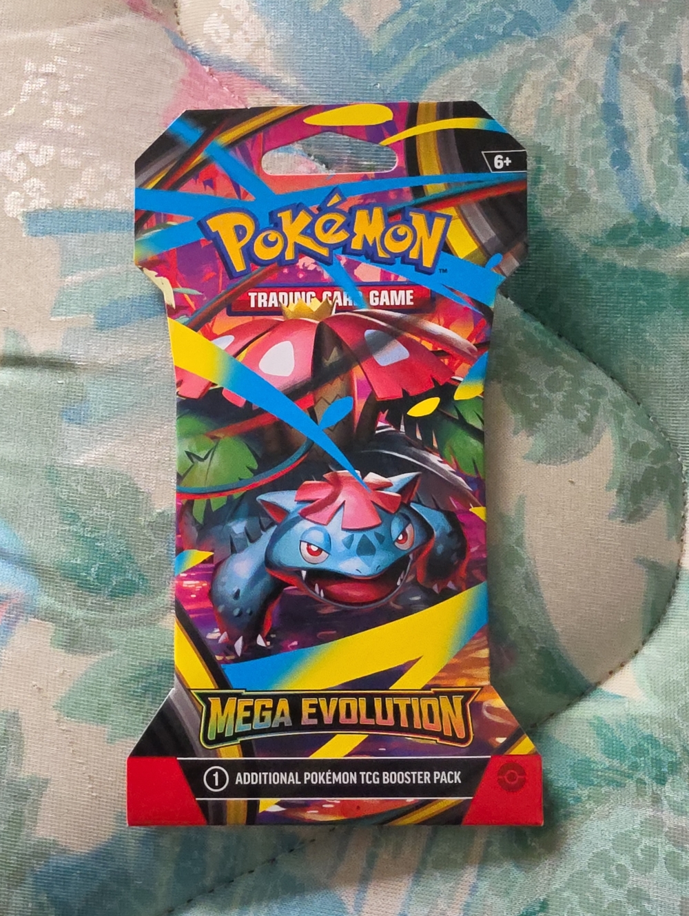 Pokemon Mega Evolution Booster Pack - Blue, Red, Yellow
